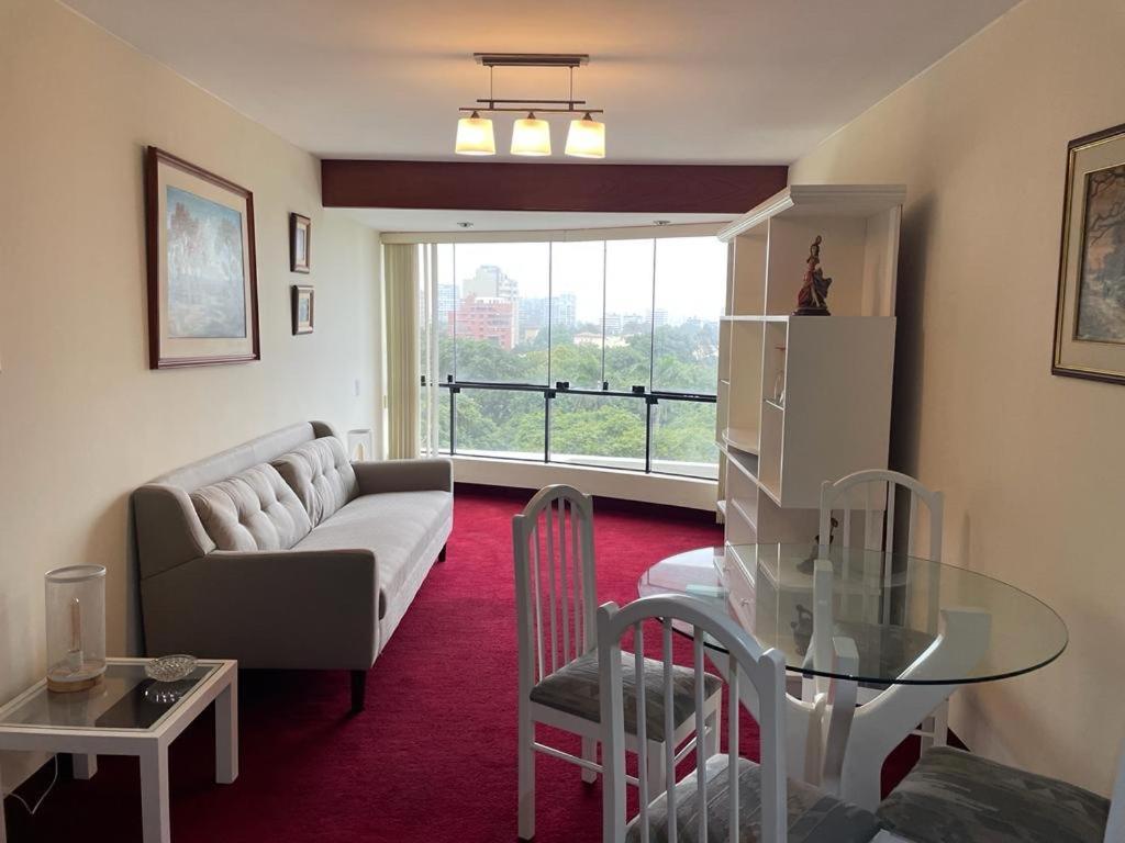 Appartement Acogedor Dpto En San Isidro Excelente Vista, Piscina Y Wifi à Lima Extérieur photo